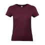 #E190 /women T-Shirt - Burgundy