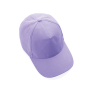 Impact AWARE™ 5 panel 280gr recycled katoenen cap, lavender