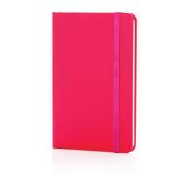 A6 hardcover notitieboek, roze A6 hardcover notitieboek, roze