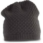 Gebreide muts Snowball Shale Grey One Size