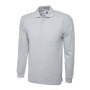 Longsleeve Classic Poloshirt - XS - Heather Grey Longsleeve Classic Poloshirt - XS - Heather Grey