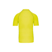 Functioneel kids-t-shirt met korte mouwen en anti-UV-bescherming Fluorescent Yellow 4/6 jaar