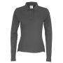 Cottover Gots Pique Long Sleeve Lady charcoal L