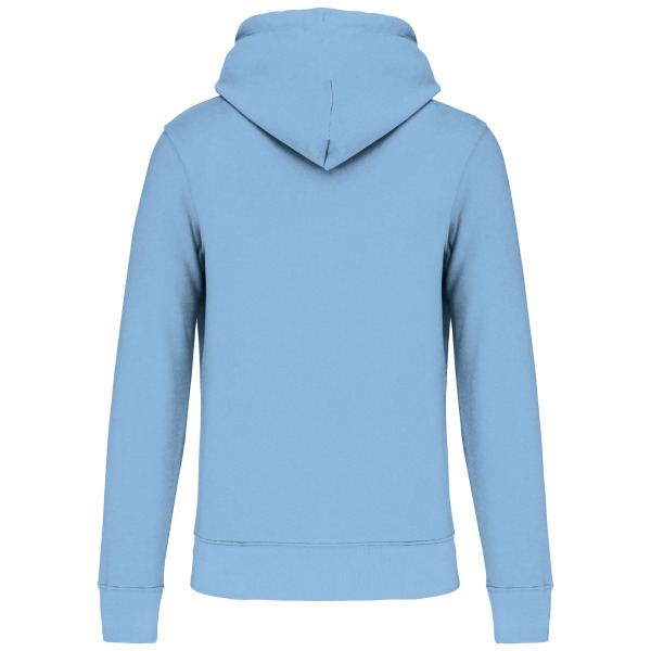 Ecologische herensweater met capuchon Sky Blue 4XL