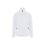 JM 37 Men's Workwear Fleece Jacket Warm-Up, from Sustainable Material , 100% GRS Certified Recycled Polyester - white - 2XL