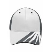 MB6574 6 Panel Craftsmen Cap - STRONG - - white/carbon/black - one size