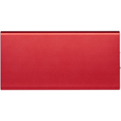 Plate 8000 mAh aluminium powerbank - Rood