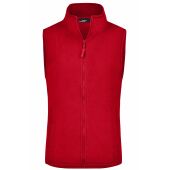 Girly Microfleece Vest - red - S