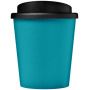 Americano® espresso 250 ml geïsoleerde beker - Aqua blauw/Zwart
