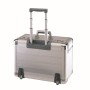Aluminium pilotenkoffer - trolley OFFICE - zilver