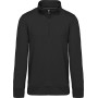 Sweater met ritshals Black XS