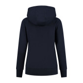 L&S Heavy Sweater Hooded Raglan for her dark navy L