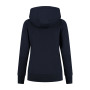 L&S Heavy Sweater Hooded Raglan for her dark navy L