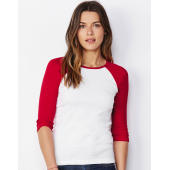 3/4 Sleeve Contrast Raglan T-Shirt 3/4 Sleeve Contrast Raglan T-Shirt