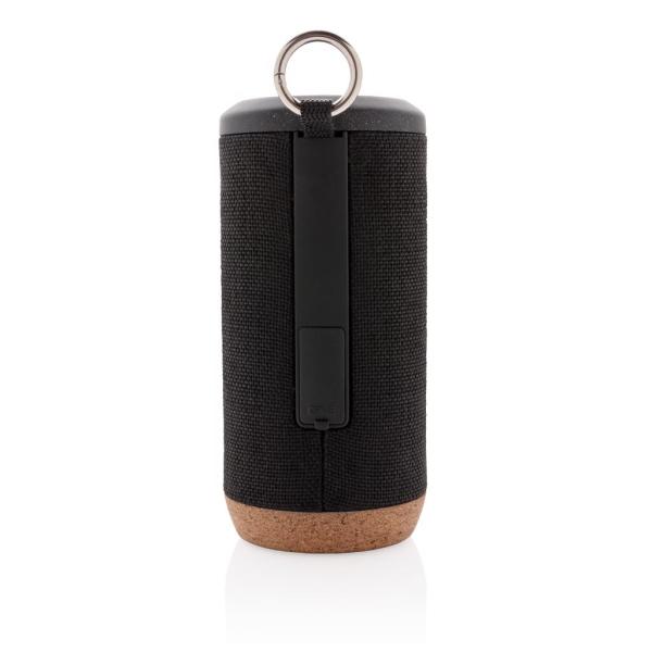 Baia 10W wireless speaker, cork, black