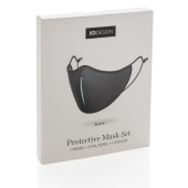 XD DESIGN Protective Mask Set, zwart