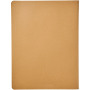 Cahier Journal XL - effen - Kraft bruin