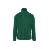 JM 37 Men's Workwear Fleece Jacket Warm-Up, from Sustainable Material , 100% GRS Certified Recycled Polyester - forest green - XL
