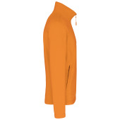 Men's microfleece zip jacket Orange 5XL