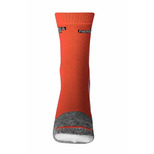 Sport Socks - bright-orange/white - 45-47