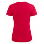 Printer Heavy V Lady t-shirt Red S