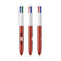 BIC® 4 Colours Glacé with Lanyard 4 Colours Glacé BP LP Red_UP white_RI white