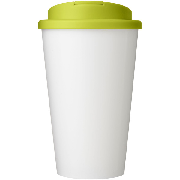 Brite-Americano® Eco 350 ml spill-proof insulated tumbler - Lime