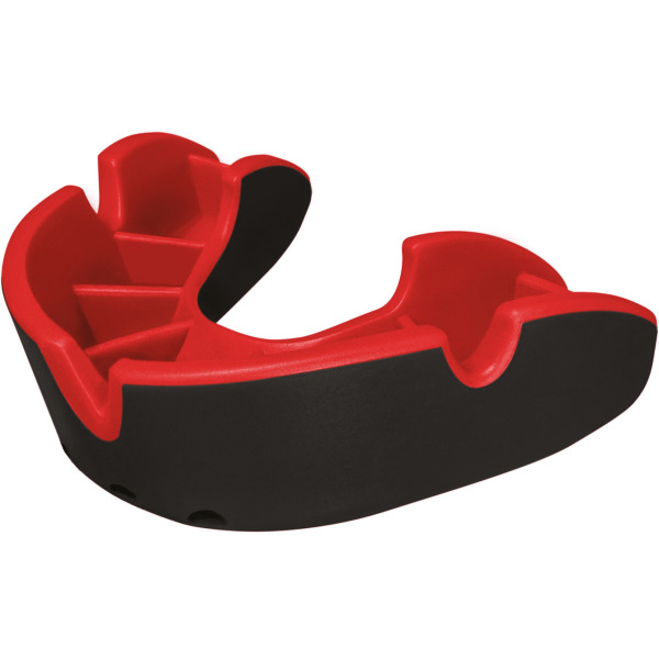 Silver Junior GEN4 Mouthguard Black / Red One Size