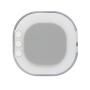 Aria 5W draadloze oplader met digitale klok, wit