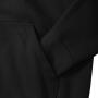 RUS Men Authentic Zip Hood Jacket, Black, L