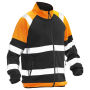 5127 Softshell light jacket Hi-Vi zwart/oranje 3xl