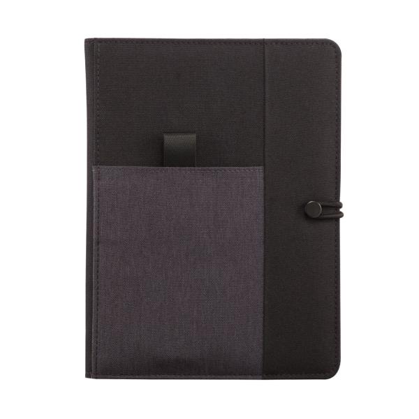 Kyoto omslag voor A5 notitieboek, zwart