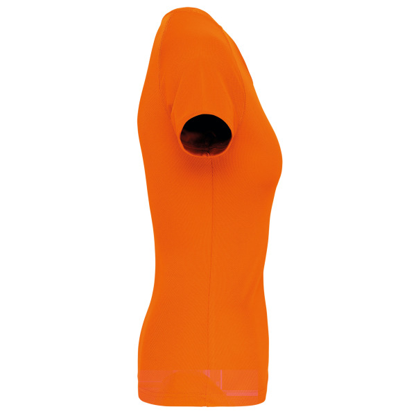 Functioneel damessportshirt Fluorescent Orange XS