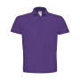 ID.001 Piqué Polo Shirt - Purple - S