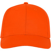 Ares 6 panel cap - Orange