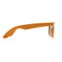 GRS zonnebril van gerecycled PP-plastic, oranje