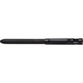 Kunststof balpen met telefoonhouder en stylus Kunststof balpen met telefoonhouder en stylus