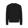 Iqoniq Kruger gerecycled katoen relaxed sweater, zwart (XXS)