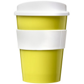 Americano® Medio 300 ml beker met grip - Lime/Wit