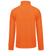 Men's microfleece zip jacket Fluorescent Orange 5XL