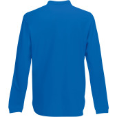 65/35 Kids' long sleeve polo shirt Royal Blue 3/4 ans
