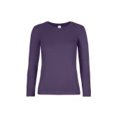 #E190 Ladies' T-shirt long sleeve Urban Purple XXL