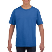 Gildan T-shirt SoftStyle SS for kids 7686 royal blue L
