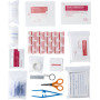 ABS first aid kit red