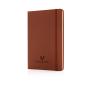 Deluxe hardcover PU A5 notitieboek, bruin