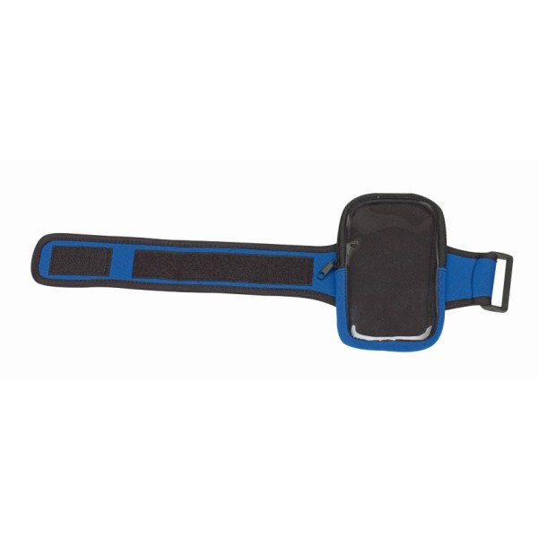 Verstelbare telefoon sportarmband FELLOW blauw