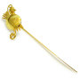 Gold Musical Notation Bookmarks
