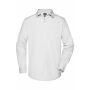 Men's Business Shirt Long-Sleeved - white - 5XL