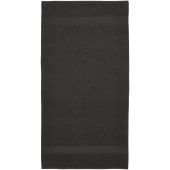Amelia 450 g/m² håndklæde i bomuld 70x140 cm - Antracit