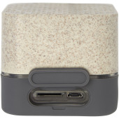 Aira Bluetooth® højttaler af hvedestrå - Sandfarvet